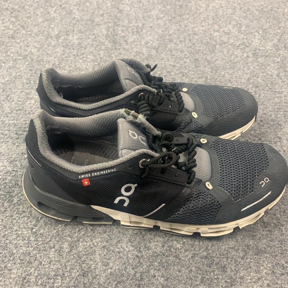 On Cloudflyer Shoes Womens Size 10 Black CloudTec Running Sneakers Athletic